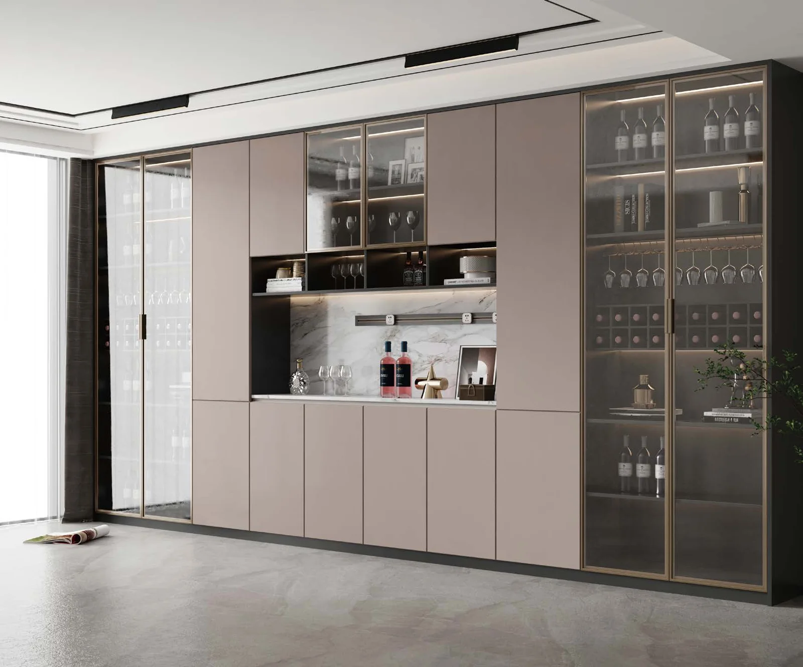 Wine & display