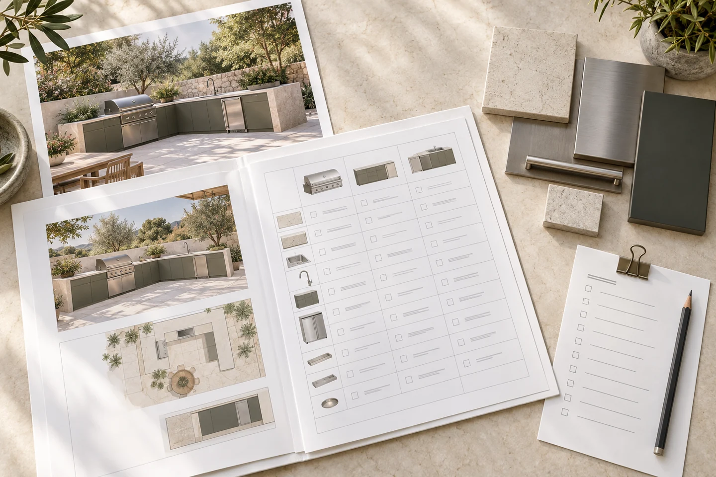 A tailored specification schedule