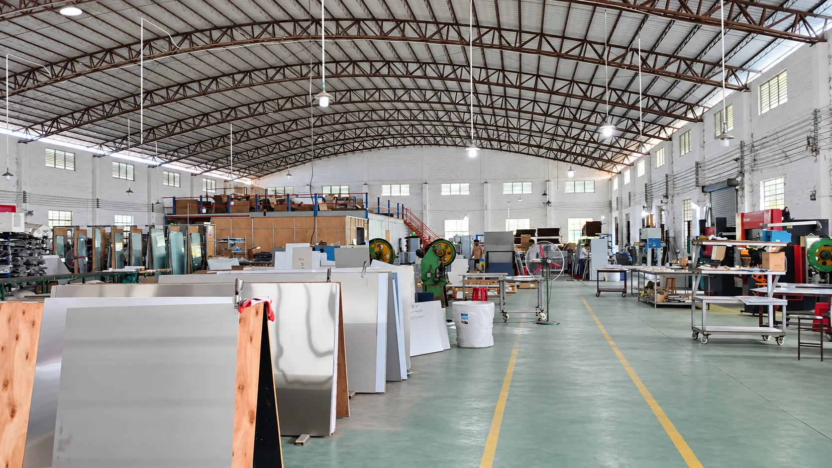 Factory floor